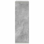 vidaXL Buffet avec tiroir Gris béton 25 5 x 22 x 69 5 cm