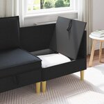 vidaXL Sofa avec rangement Tissu