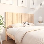 vidaXL Tête de lit 145 5x4x100 cm Bois massif de pin