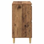 vidaXL Buffets 2 Pièces Bois Ancien 60 x 35 x 70 cm Bois d'ingénierie
