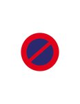 (PANNEAU D'INTERDICTION) Panneau d'interdiction - "stop"