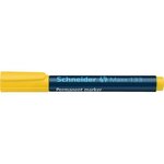 Marqueur permanent Maxx 133 Pte Biseau 1-4 mm Jaune SCHNEIDER