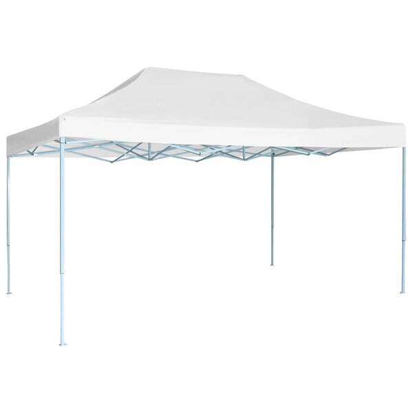 vidaXL Tente de réception pliable professionnelle 3x4 m Acier Blanc