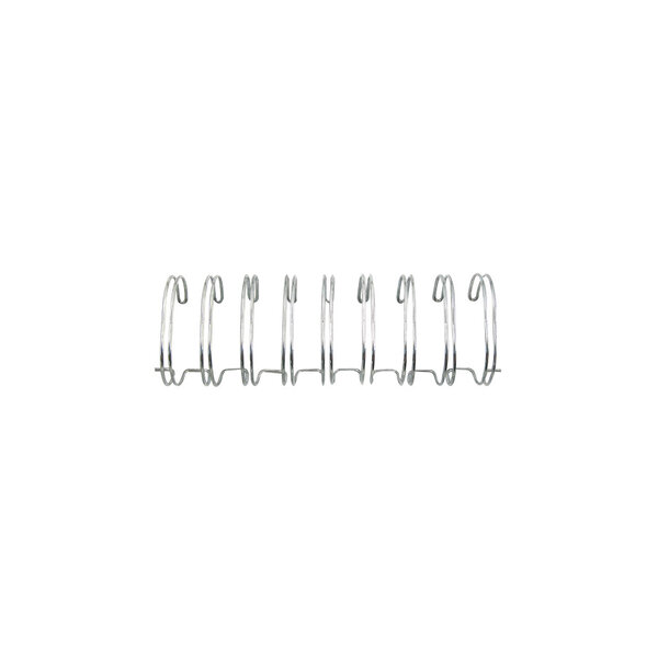 Spirales de reliure métal argent ø2 54 cm x 30 cm 2 pièces
