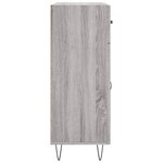 vidaXL Buffet sonoma gris 69 5x34x90 cm bois d'ingénierie