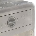 vidaXL Buffet de style aviation 110x35x75 cm Métal