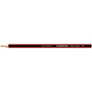 Étui de 12 crayons de couleur STAEDTLER Noris colour rouge