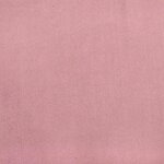 vidaXL Fauteuil long avec accoudoir droit rose velours