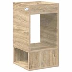 vidaXL Table d'appoint Chêne Sonoma 30 x 30 x 56 cm Bois d'ingénierie