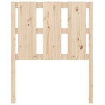 vidaXL Tête de lit 80 5x4x100 cm Bois massif de pin