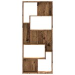 vidaXL Bibliothèque vieux bois 67x24x161 cm bois d'ingénierie