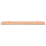 vidaXL Dessus de bureau 110x55x1 5 cm bois massif de hêtre