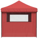 vidaXL Tente de fête Bordeaux 279 x 410 x 315 cm Tissu Oxford