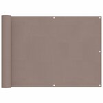 vidaXL Écran de balcon 75 x 200 cm Oxford alu enduit de PU