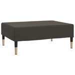 vidaXL Repose-pied Gris foncé 78x56x32 cm Velours