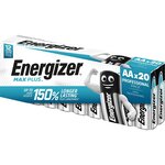 Pack 20 Piles Max Plus LR6 AA 1 5V ENERGIZER