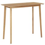 vidaXL Ensemble à manger d'extérieur 5 Pièces Bois d'acacia solide