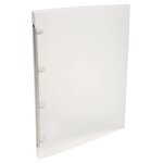 Classeur 4 Anneaux 15 Mm Polypropylène Chromaline - A4 - Incolore - X 25 - Exacompta