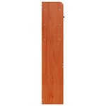 vidaXL Tête de lit avec rangement cire marron 100cm bois massif de pin