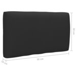 Vidaxl canapé d'angle palette de jardin gris bois de pin imprégné