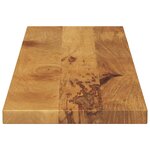 vidaXL Dessus de table 110x30x2 5cm rectangulaire bois massif manguier