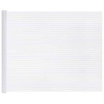 vidaXL Films pour fenêtre dépoli design à rayures PVC