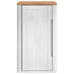 vidaXL Armoire murale de salle de bain FLORO Blanc 35 x 30 x 60 cm