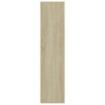 vidaXL Bibliothèque Chêne Sonoma 50x25x106 cm Bois d’ingénierie