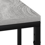 vidaXL Table de chevet Gris sonoma 41.5 x 26 x 60.5 cm