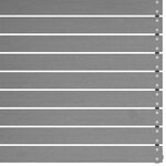 vidaXL Canapés centraux de jardin coussins2Pièces Gris Bois de pin massif