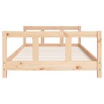 vidaXL Cadre de lit pour enfant 90x190 cm Bois de pin massif