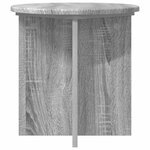 vidaXL Support de Plante 2 pièces Sonoma gris 40 x 40 x 40 cm