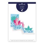 Carte pop up 3d fleurs de lotus - draeger paris