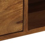 vidaXL Meuble TV 140x30x40 cm bois massif
