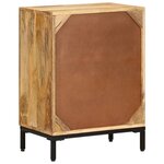 vidaXL Buffet 53x35x72 cm bois massif de manguier