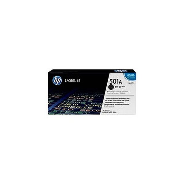 Hp 501a toner noir q6470a