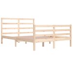 vidaXL Cadre de lit sans matelas bois massif de pin 140x200 cm