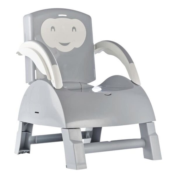 Réhausseur de chaise 2 en 1 gris charme