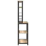 vidaXL Étagère de cuisine Chêne Sonoma 80 x 40 x 168 cm