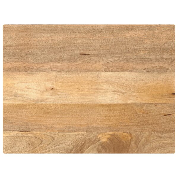 vidaXL Dessus de table 80x70x2 5 cm rectangulaire bois massif manguier