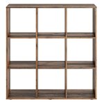 FMD Étagère sur pied avec 9 compartiments Style ancien