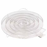 vidaXL Générateur de fumée froide rond 33 5 cm acier inoxydable