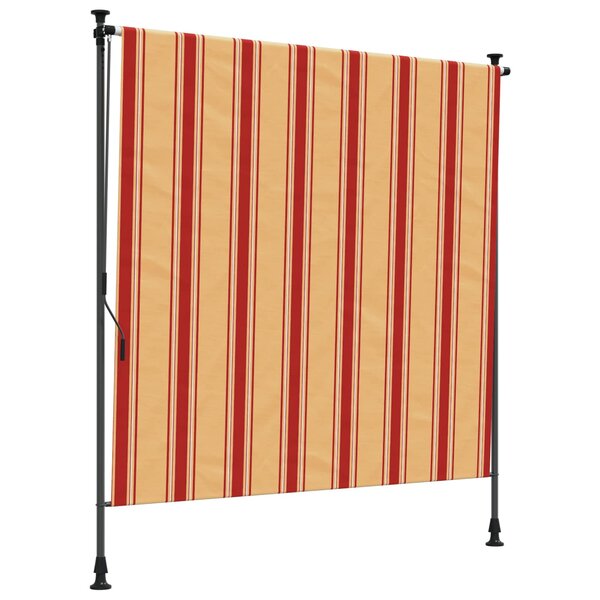 vidaXL Store Roulant Extérieur Multicolore 200 x 270 cm