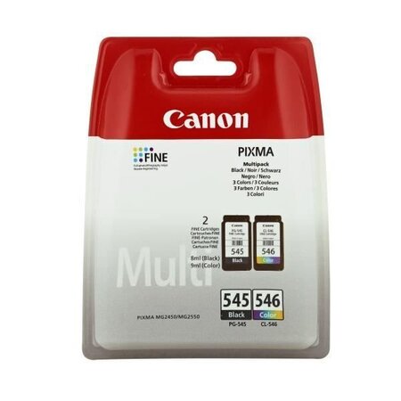 Cartouches canon multipack pg 545 cl546