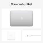 Apple - 13 macbook pro - puce apple m1 - ram 16 go - stockage 512 go ssd - argent