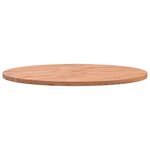 vidaXL Dessus de table Ø50x1 5 cm rond bois massif de hêtre