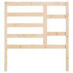 vidaXL Tête de lit 106x4x104 cm bois massif de pin