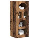 vidaXL Buffet Bois ancien 40 x 35 x 100 5 cm Bois d'ingénierie