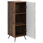 vidaXL Buffet Bois ancien 33 x 34 5 x 90 cm Bois d'ingénierie