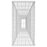 vidaXL Mur en gabion avec couvercle Acier galvanisé 600x50x100 cm
